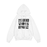 ヒプノタイズアイレットフーディー (WHITE) F25ZB012