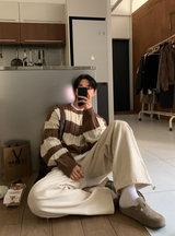  A-ekid Knock Dangara Overfit Knit