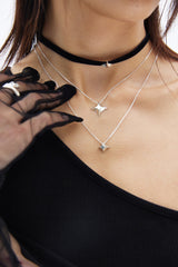 シャインシングルネックレス(L)