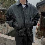 ASCLO Leather Work Jacket (3color)