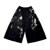 Dyeing Skirt Bermuda Shorts