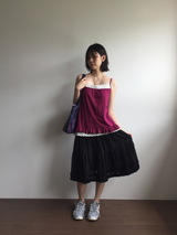 Root frill tiered skirt (3color)