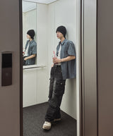 Mount multi cargo denim pants