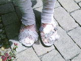 FLOWER BEAD JELLY SHOES