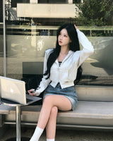 【BELLIDE MADE】RADD ニットツーウェイジップアップパーカー