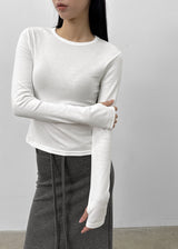 [MADE] Huebun Fleece-lined Warmer Long-Sleeve T-shirt