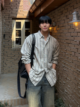 Settle stripe shirt