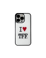 I LOVE TFF エポキシバンパーケース / TREEFORFIVE345