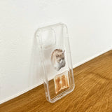 Cat bread gel hard case