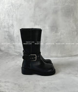 Buckle 4 cm Middle Boots