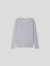 オンストライプロングTシャツ (4color)