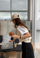 [Lè made/7,000 Sold] ルメイド ベーシック Vネック ベスト