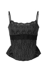 Darling corset top - black