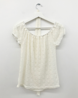 Blossom Lace T-shirt + Scarf (4color)