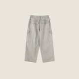 E Dyeing Washed Snap Pants