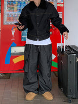 Bebe Denim Cargo Pants