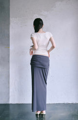 [MADE] Blanche Lace Long Skirt