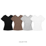 パイシャーリングショートスリーブTシャツ -4C