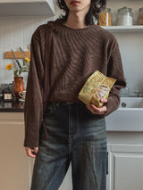 Roei Uネックデッキニット