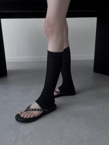 eyelet flip-flops
