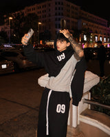 RIPOFFF 09 Logo Boxy Hoodie