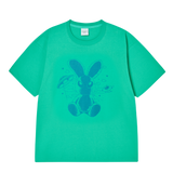 25SS SOLO RABBIT ALIEN SHORT SLEEVE T-SHIRT LIGHT GREEN