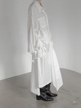 Sia Layered Unbalanced Skirt