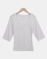 Luhel Round-Neck 7-Sleeve T-Shirt