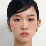 【MADE】 Moon earring matt