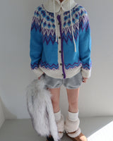 ボタンネックウォーマーフードバラクラバ