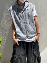 Hade 2 Way フード付きベスト 2C