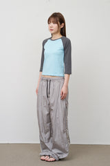 (W) Cosmic Raglan Top