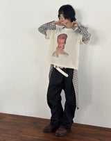 POPCORN EMBO HALF TEE