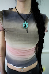 Blur gradation T (Brown/Pink)