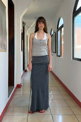 HENLEY BUTTON CAMISOLE - GREY