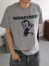 デビル クロップド ショートスリーブ Tシャツ (4c)