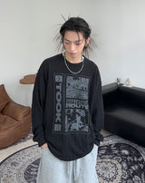 Reton graphic knit long sleeve