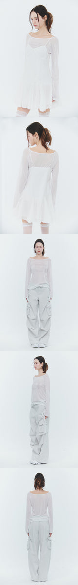 FOG LOOSE TOP white