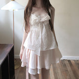 Summer Lace Ribbon Blouse - FLORAL