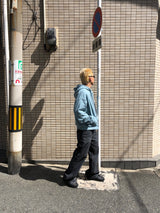 ダメージ フード ジップアップ