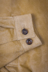 Hideon Real Suede Jacket [Camel]
