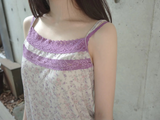 butterfly lace sleeveless