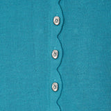 Signature Wave Linen Cardigan