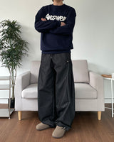 サイドスナップデニムパンツ