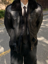 Gruso foil b-3 mustang jacket