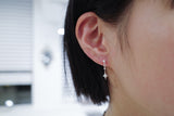 シングルスターピアス - シルバー