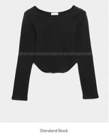 フリース裏地ラウンドネックTシャツ