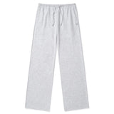 KIRSH PLAIN SEMI WIDE PANTS - GRAY