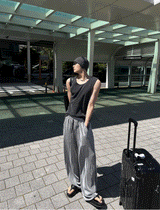 24s/s マジックプリーツパンツ