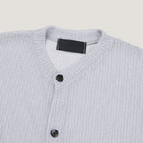 LMN Air Cool Linen Ribbed Round Cardigan (3 colors)